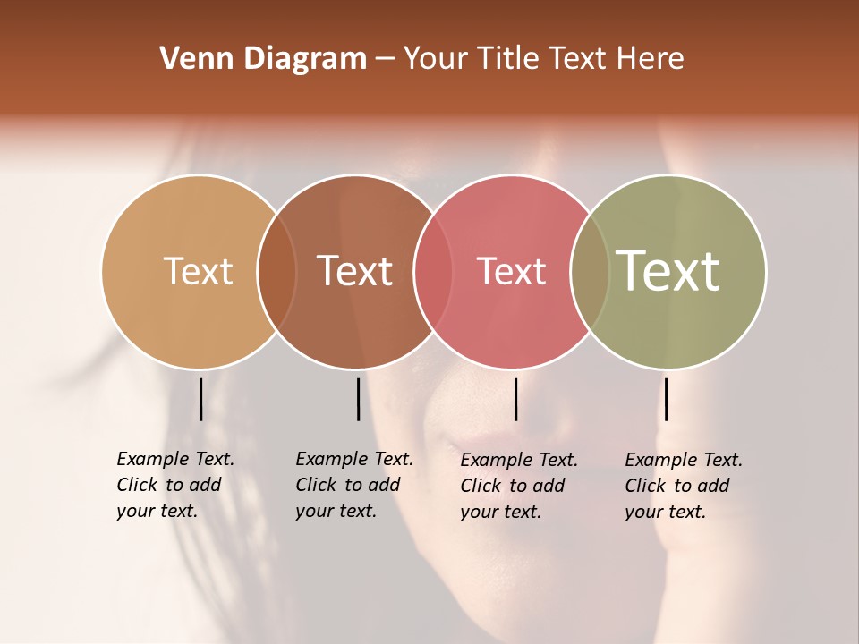 A Woman Cry PowerPoint Template