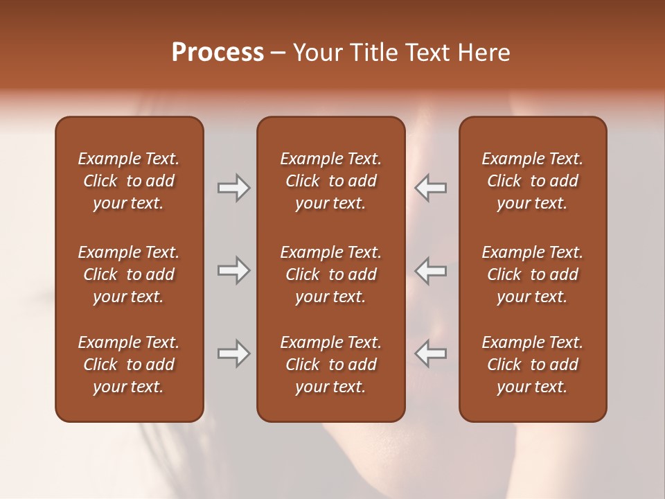 A Woman Cry PowerPoint Template
