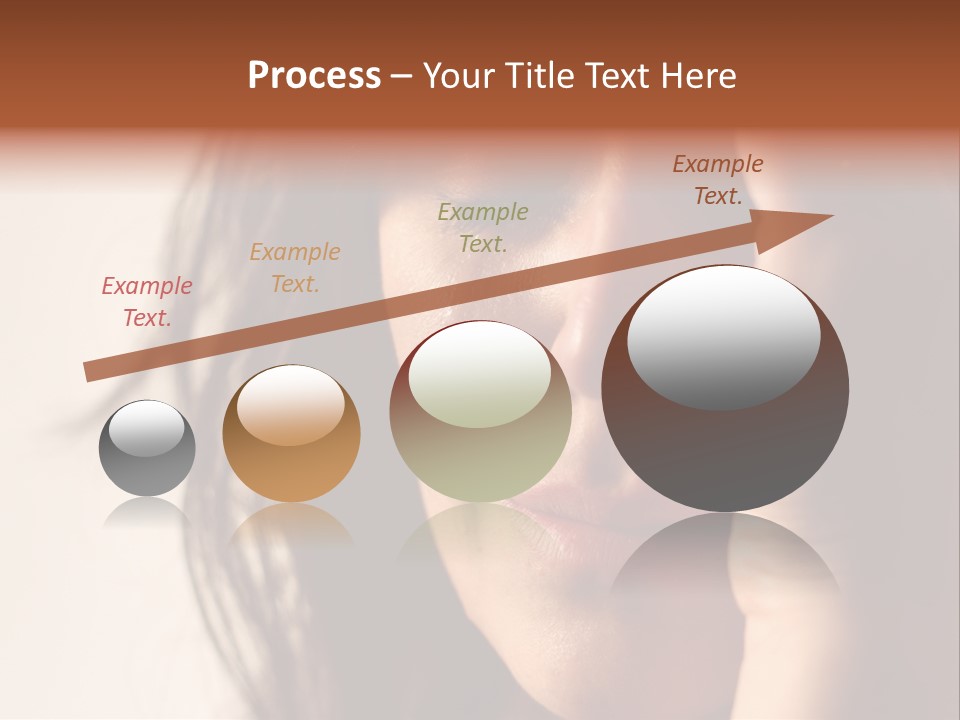 A Woman Cry PowerPoint Template