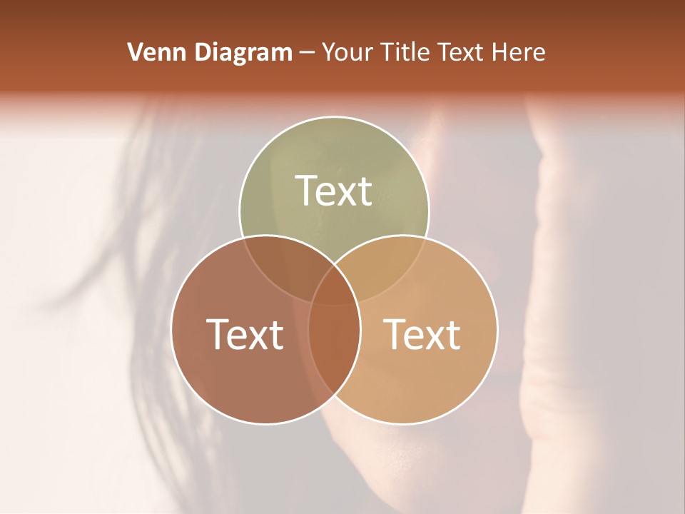 A Woman Cry PowerPoint Template