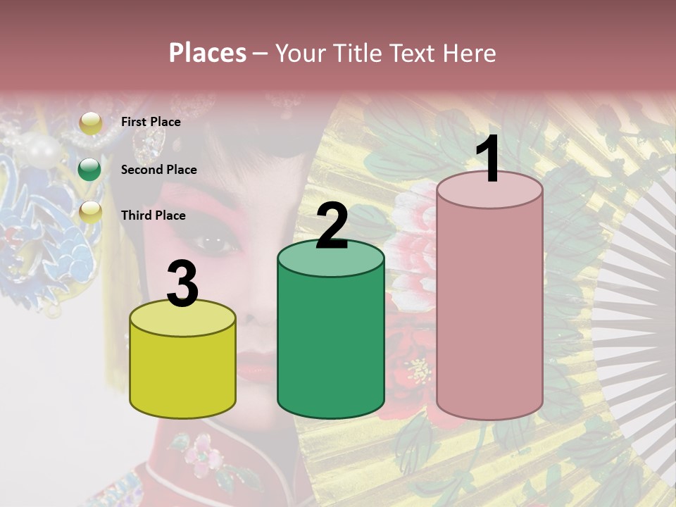 Drama Actress PowerPoint Template