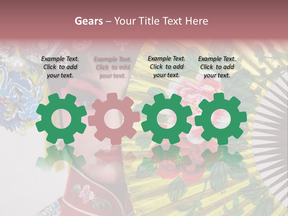 Drama Actress PowerPoint Template