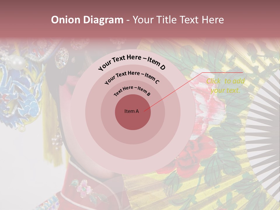 Drama Actress PowerPoint Template