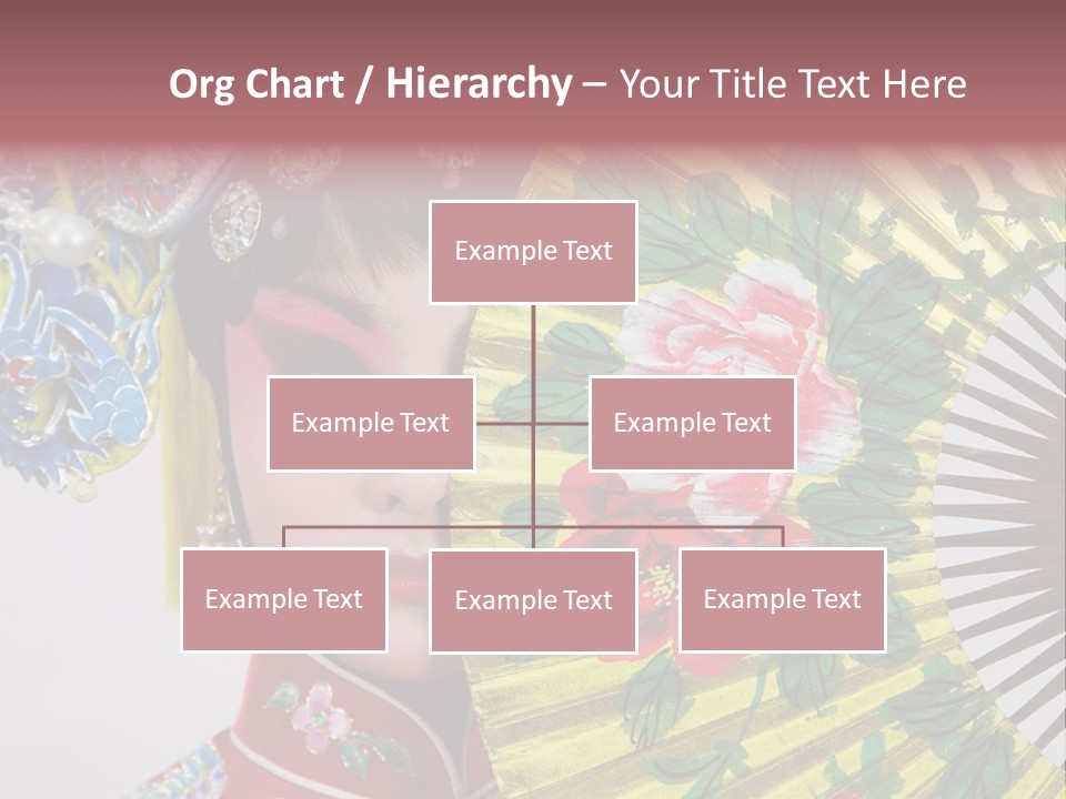 Drama Actress PowerPoint Template