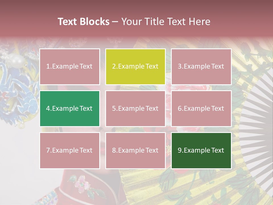 Drama Actress PowerPoint Template