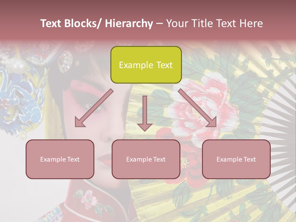 Drama Actress PowerPoint Template