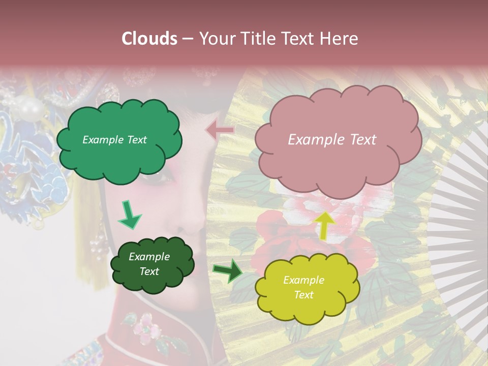 Drama Actress PowerPoint Template