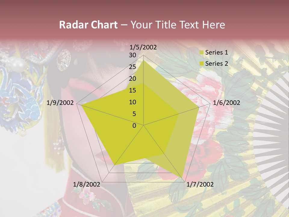Drama Actress PowerPoint Template