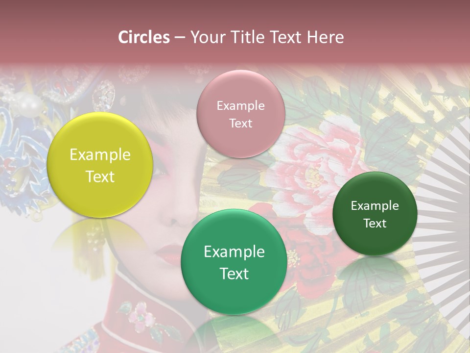 Drama Actress PowerPoint Template