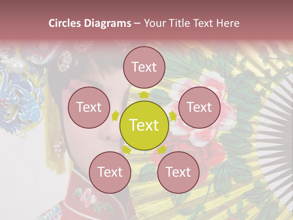 Drama Actress PowerPoint Template