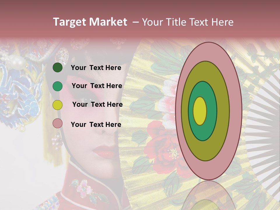 Drama Actress PowerPoint Template