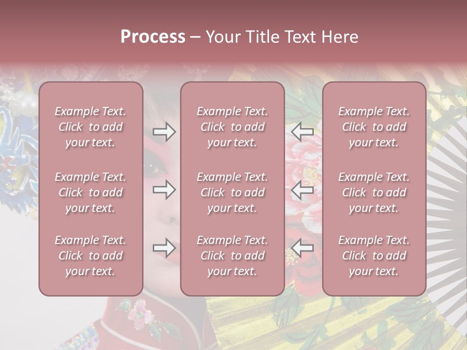 Drama Actress PowerPoint Template