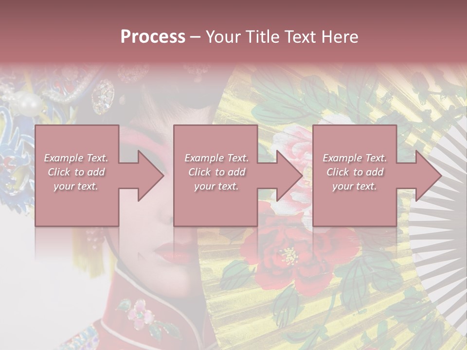 Drama Actress PowerPoint Template