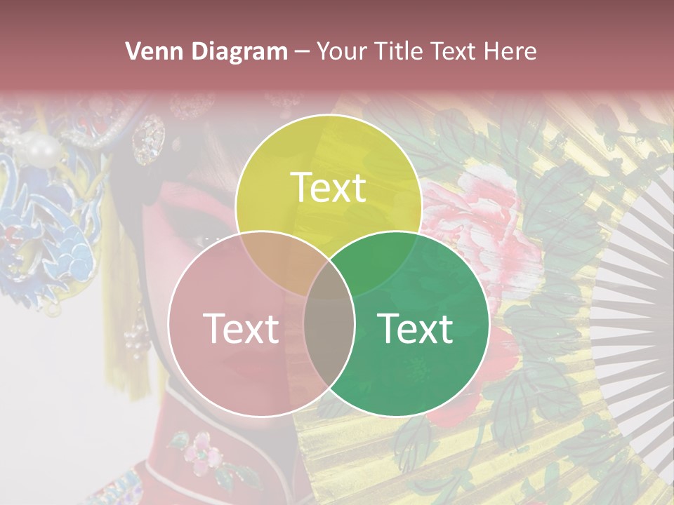 Drama Actress PowerPoint Template