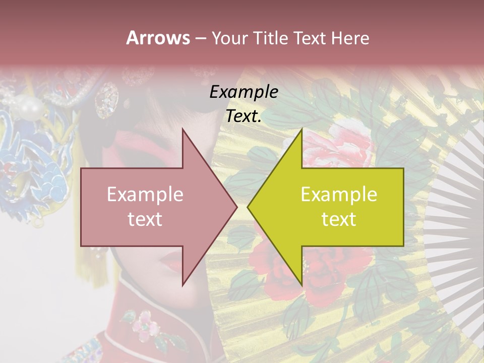 Drama Actress PowerPoint Template