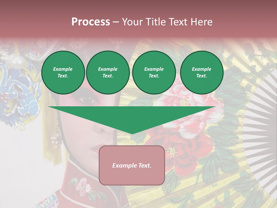 Drama Actress PowerPoint Template