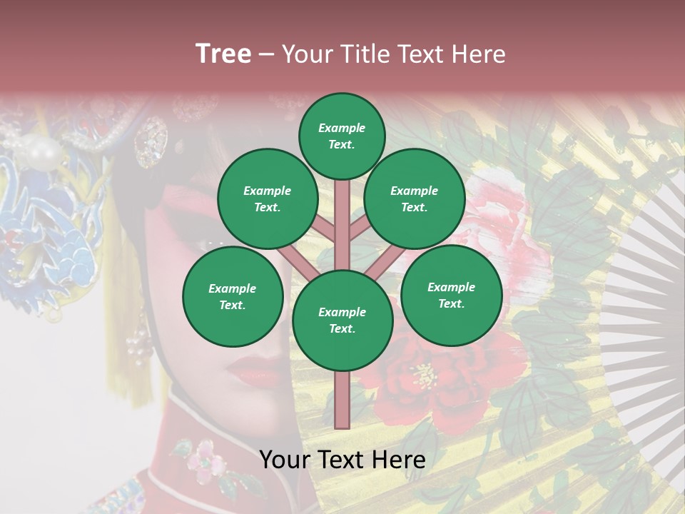 Drama Actress PowerPoint Template