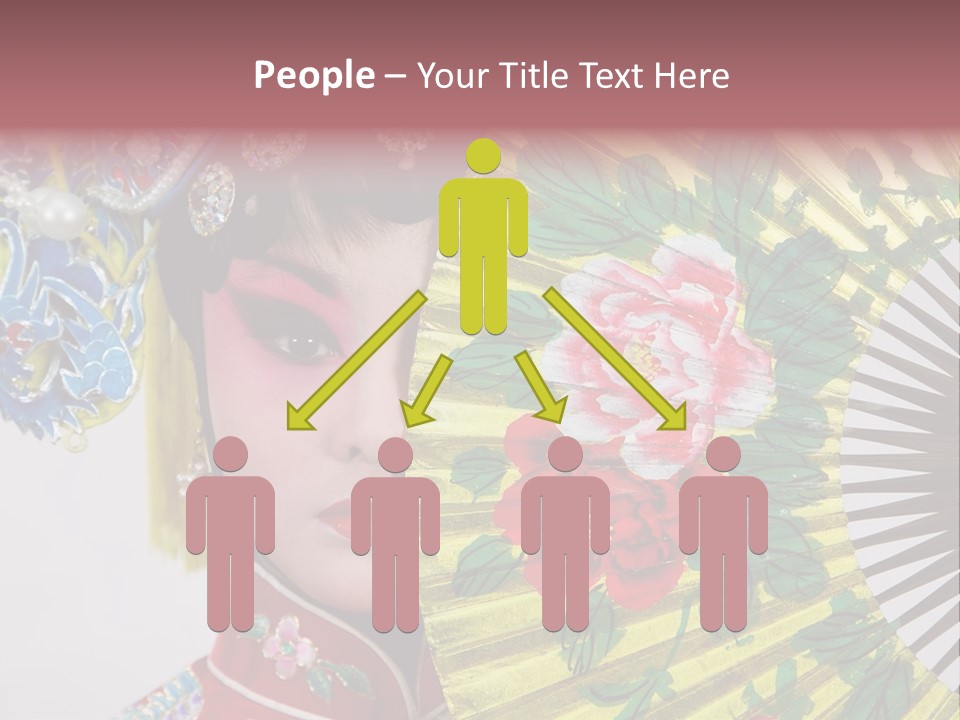 Drama Actress PowerPoint Template