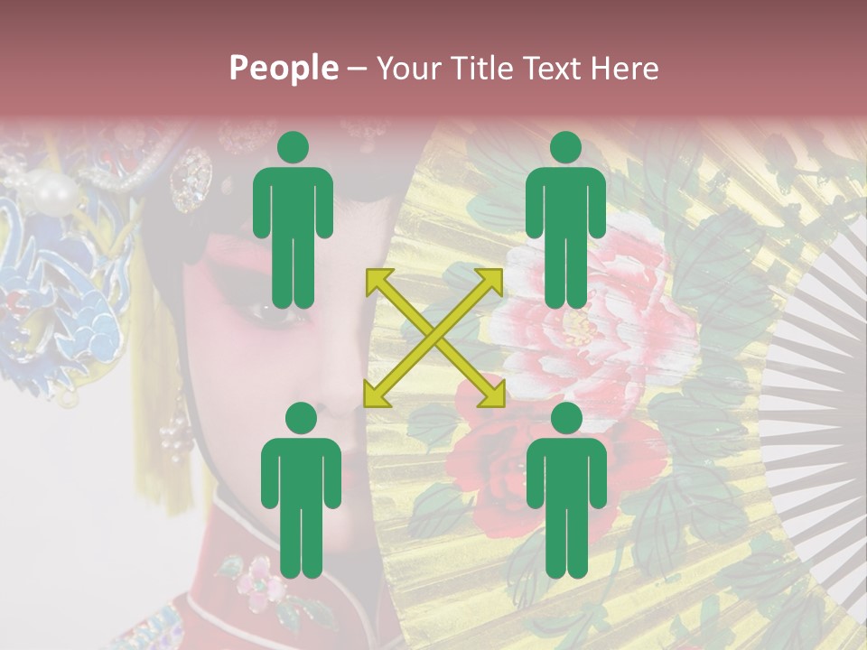 Drama Actress PowerPoint Template