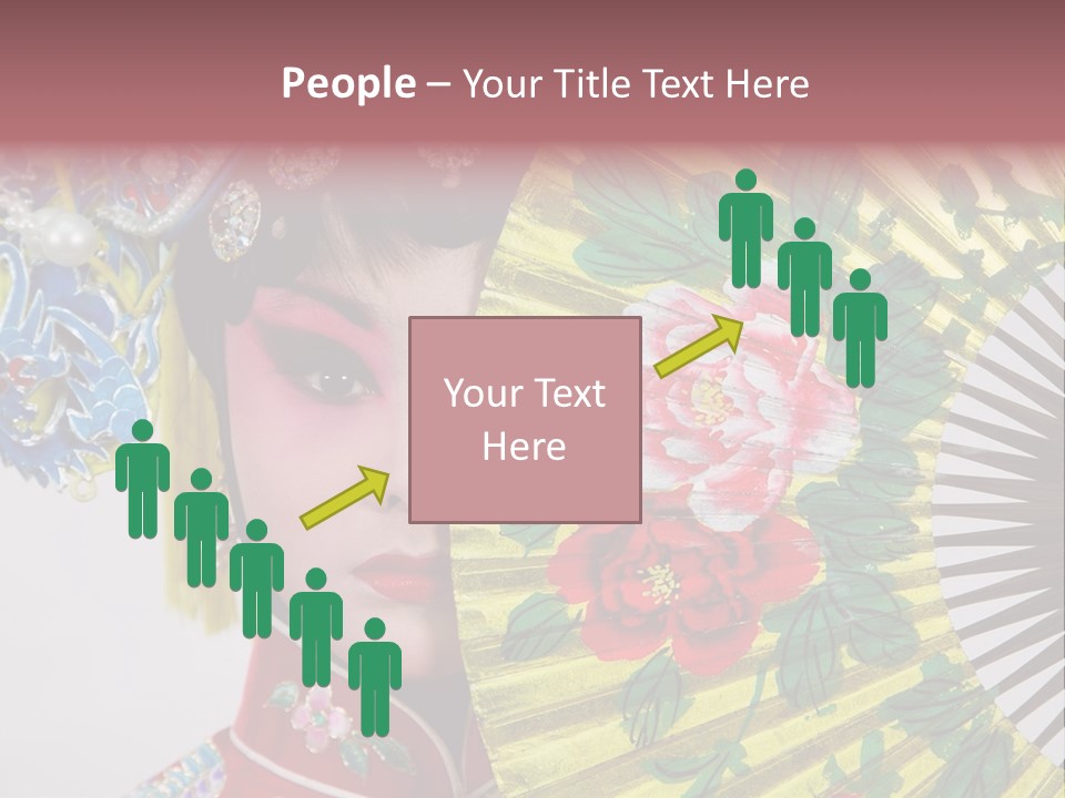 Drama Actress PowerPoint Template