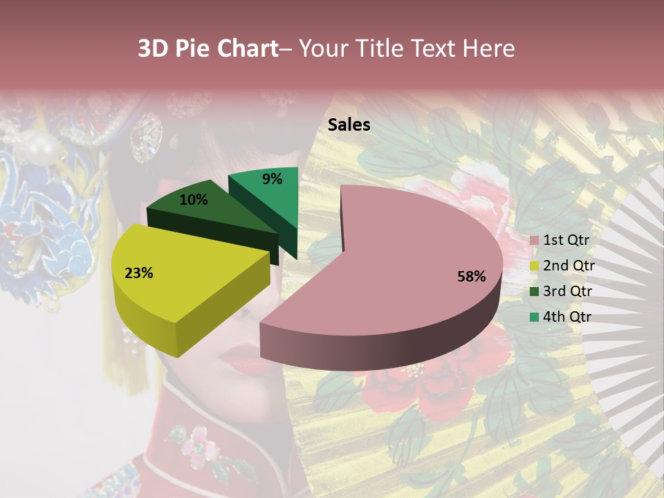 Drama Actress PowerPoint Template