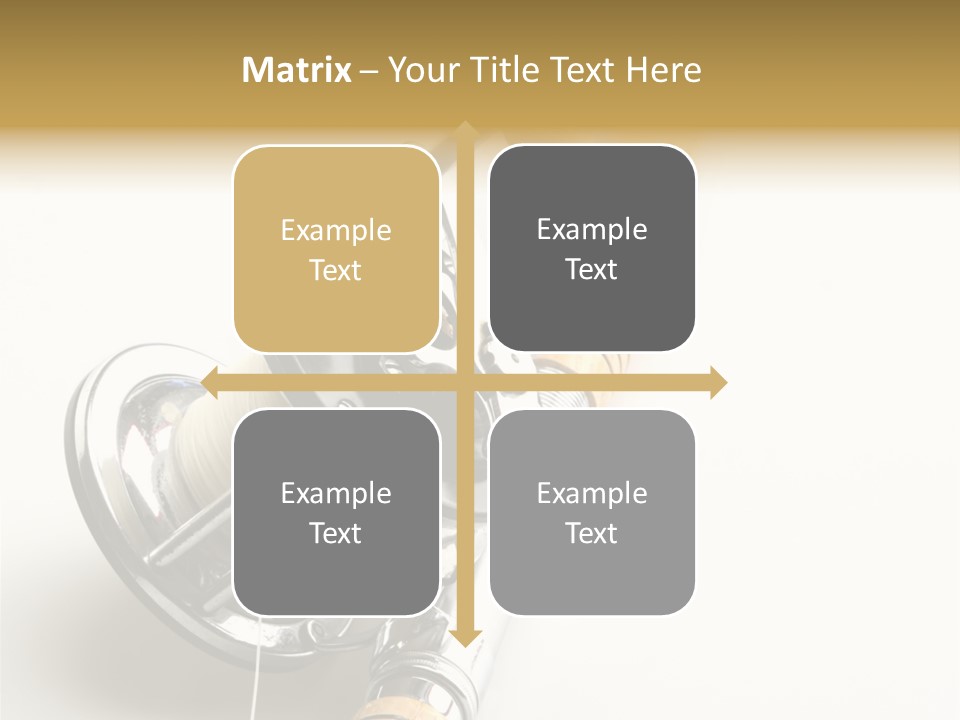 Saltwater Rod And Reel For Fishing Big Water PowerPoint Template