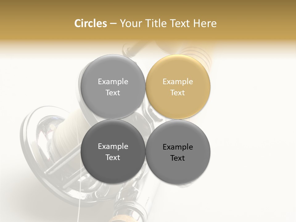 Saltwater Rod And Reel For Fishing Big Water PowerPoint Template