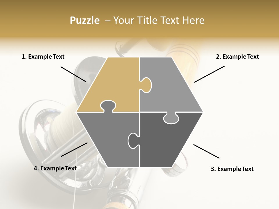 Saltwater Rod And Reel For Fishing Big Water PowerPoint Template