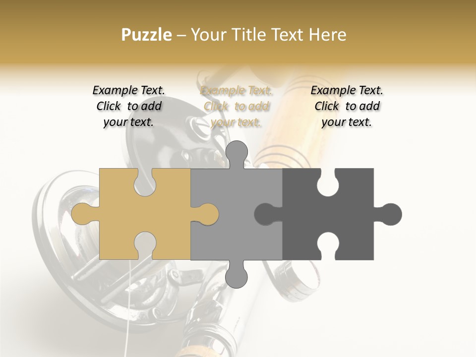 Saltwater Rod And Reel For Fishing Big Water PowerPoint Template