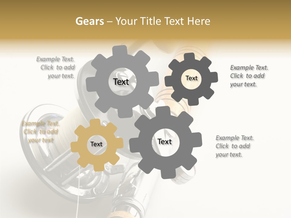 Saltwater Rod And Reel For Fishing Big Water PowerPoint Template