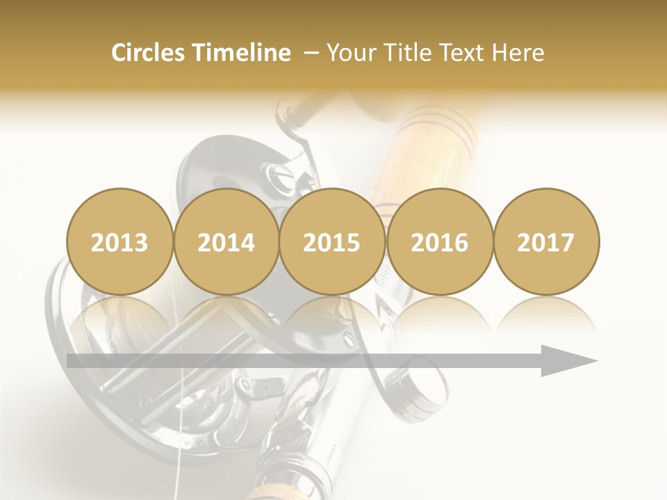 Saltwater Rod And Reel For Fishing Big Water PowerPoint Template