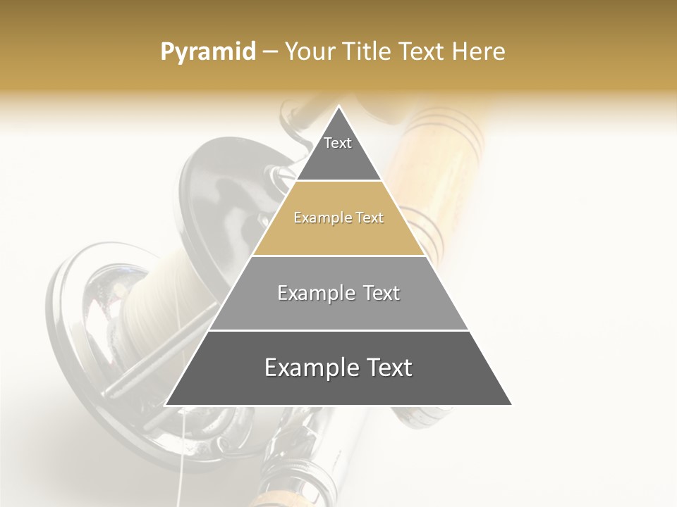 Saltwater Rod And Reel For Fishing Big Water PowerPoint Template