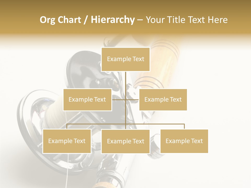 Saltwater Rod And Reel For Fishing Big Water PowerPoint Template