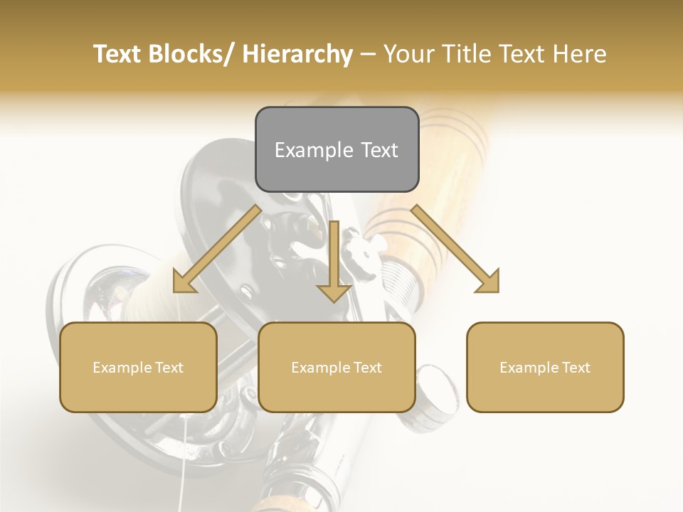 Saltwater Rod And Reel For Fishing Big Water PowerPoint Template