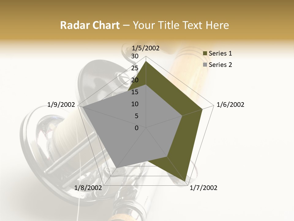 Saltwater Rod And Reel For Fishing Big Water PowerPoint Template