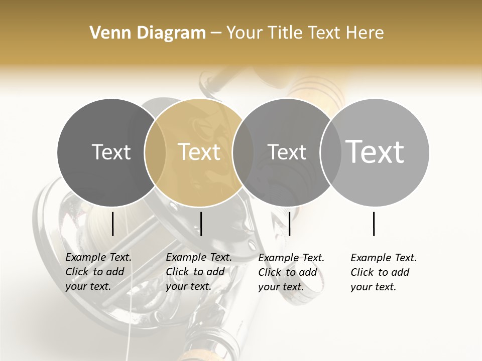 Saltwater Rod And Reel For Fishing Big Water PowerPoint Template