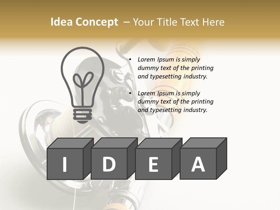 Saltwater Rod And Reel For Fishing Big Water PowerPoint Template