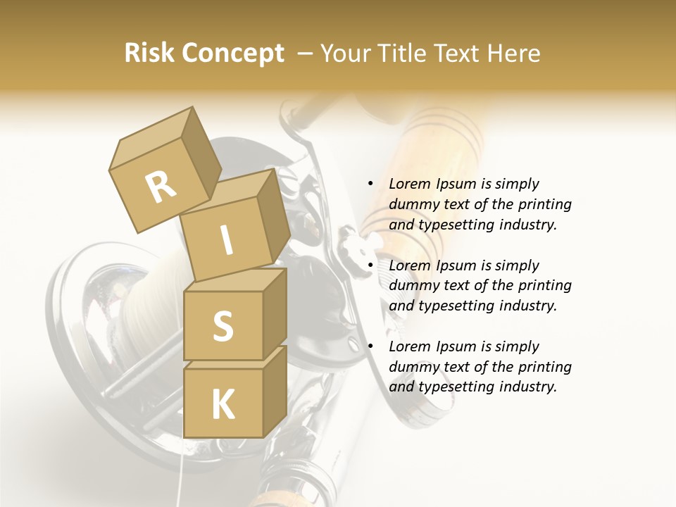 Saltwater Rod And Reel For Fishing Big Water PowerPoint Template