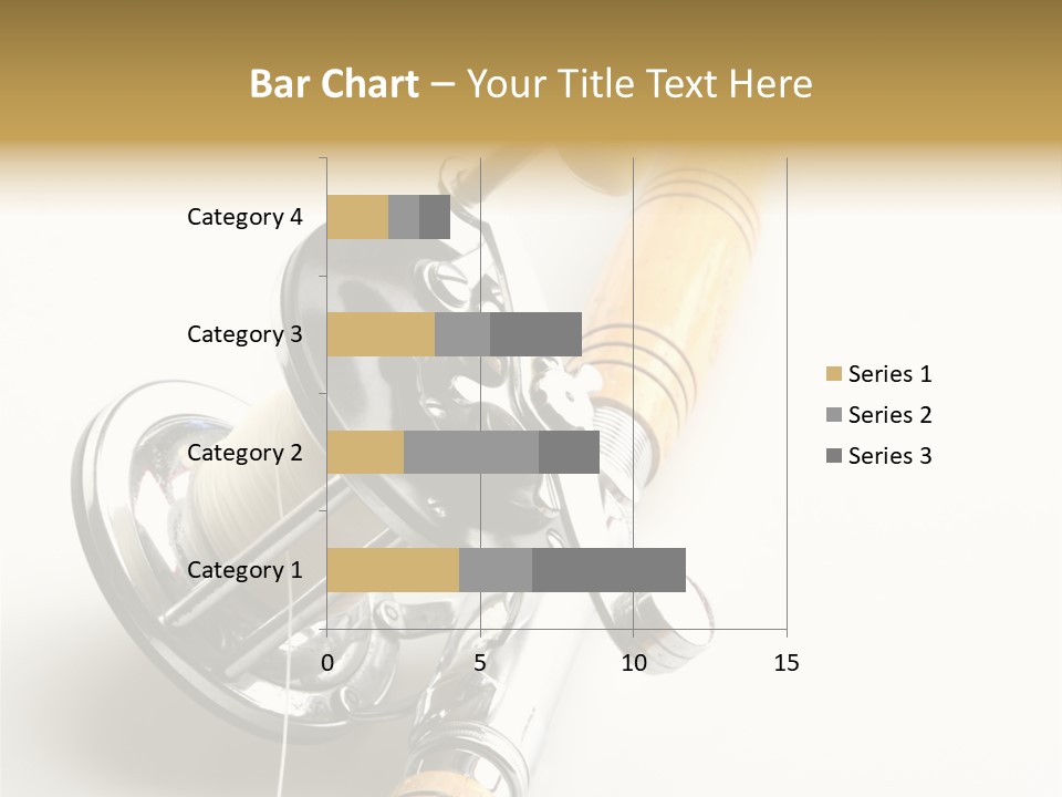 Saltwater Rod And Reel For Fishing Big Water PowerPoint Template