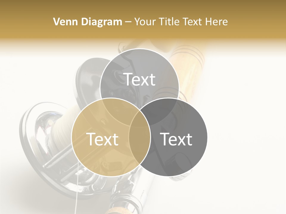 Saltwater Rod And Reel For Fishing Big Water PowerPoint Template