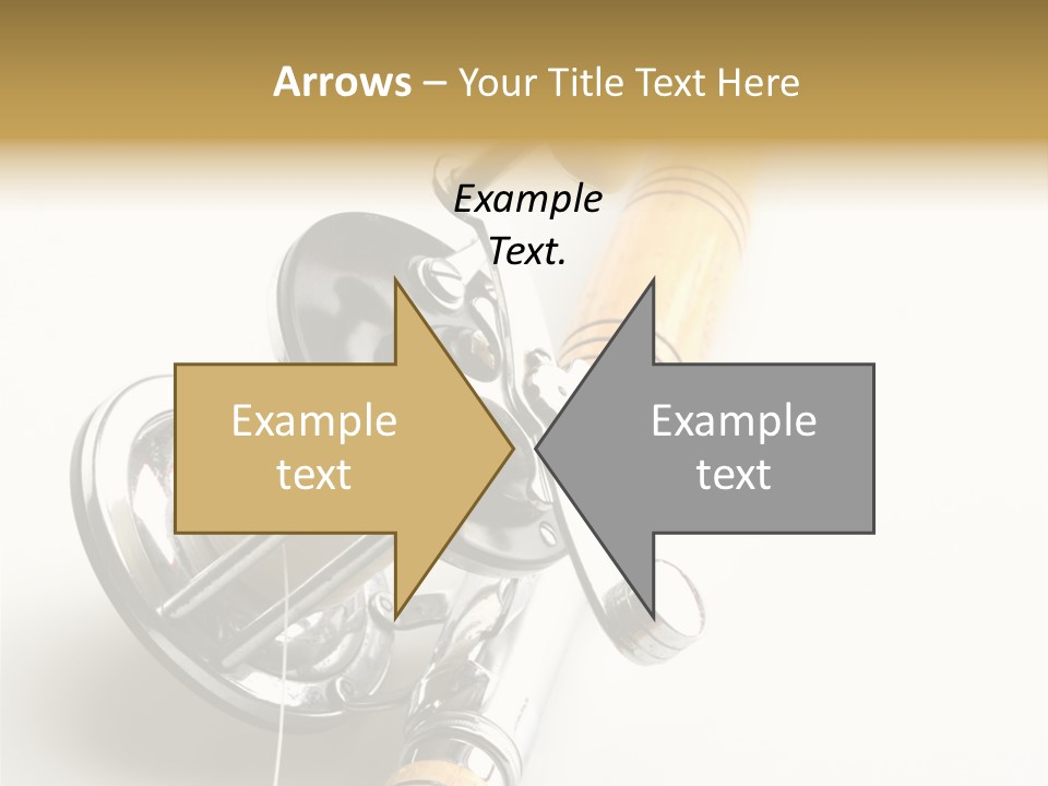 Saltwater Rod And Reel For Fishing Big Water PowerPoint Template