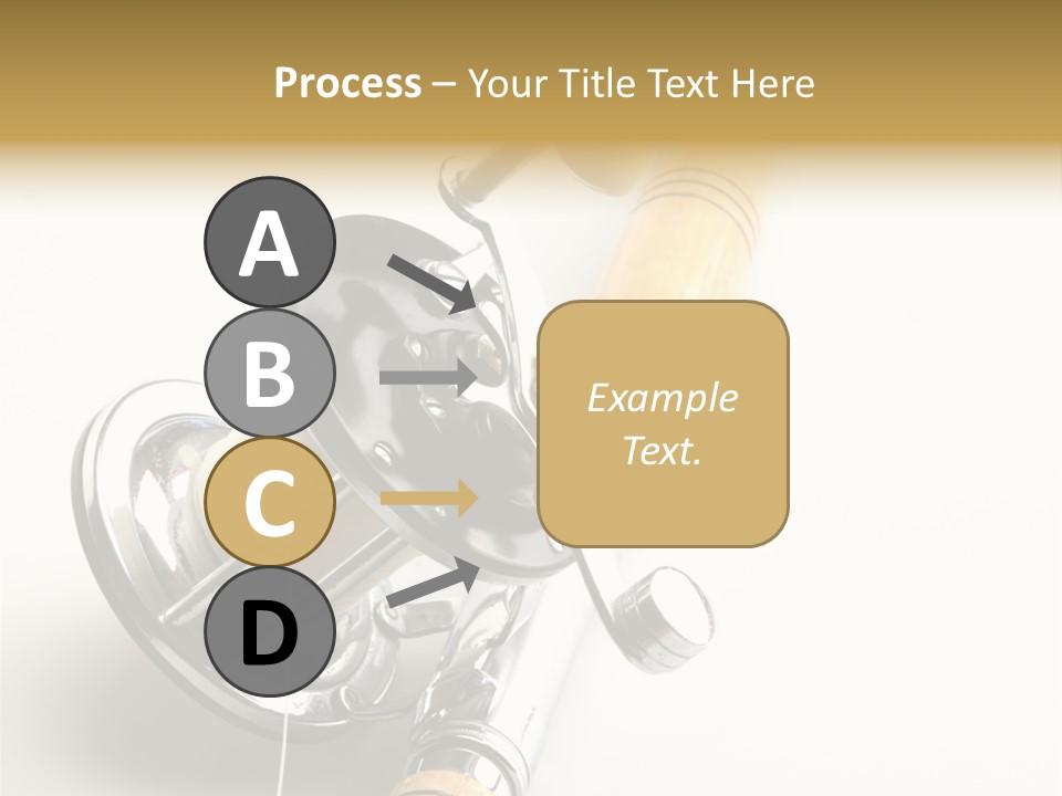 Saltwater Rod And Reel For Fishing Big Water PowerPoint Template