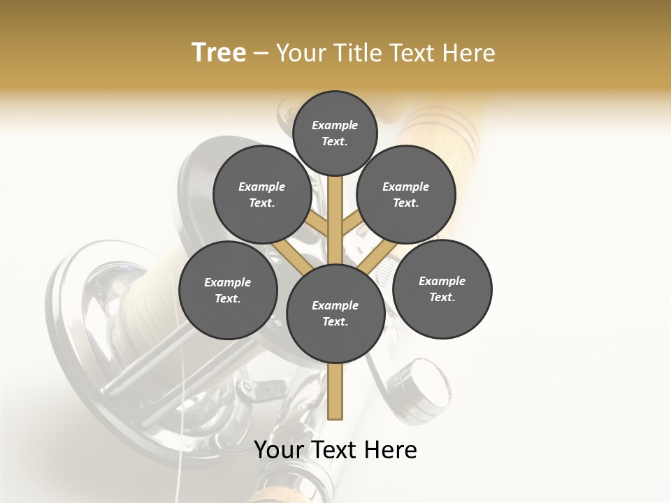 Saltwater Rod And Reel For Fishing Big Water PowerPoint Template