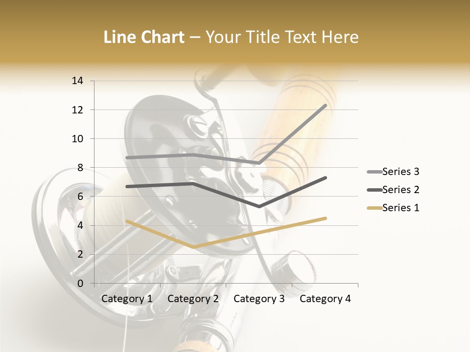 Saltwater Rod And Reel For Fishing Big Water PowerPoint Template