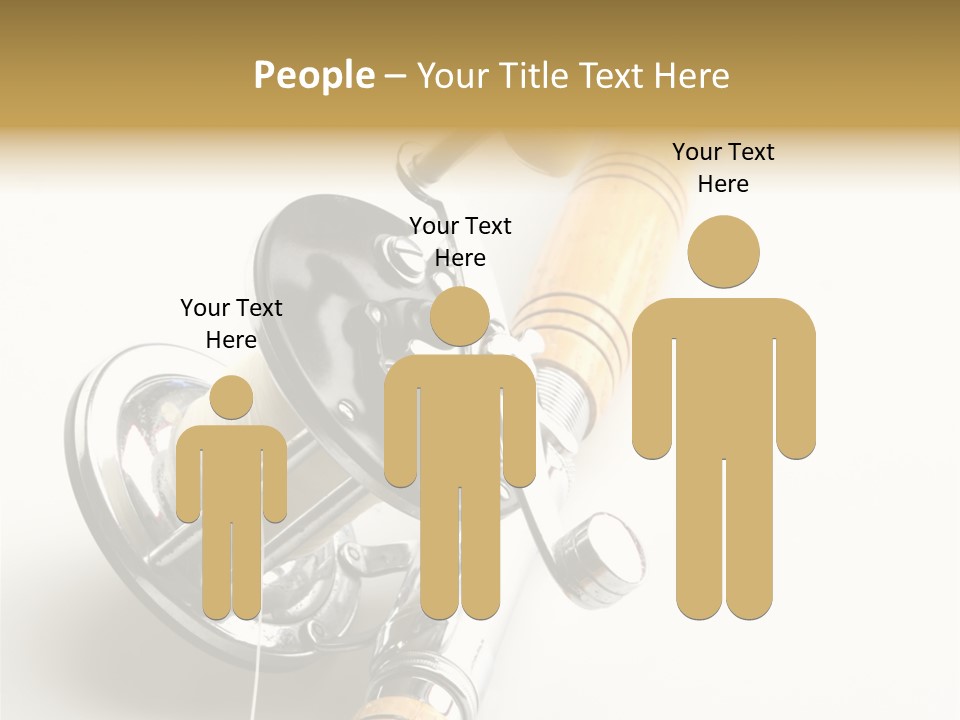 Saltwater Rod And Reel For Fishing Big Water PowerPoint Template