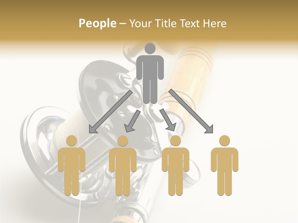 Saltwater Rod And Reel For Fishing Big Water PowerPoint Template