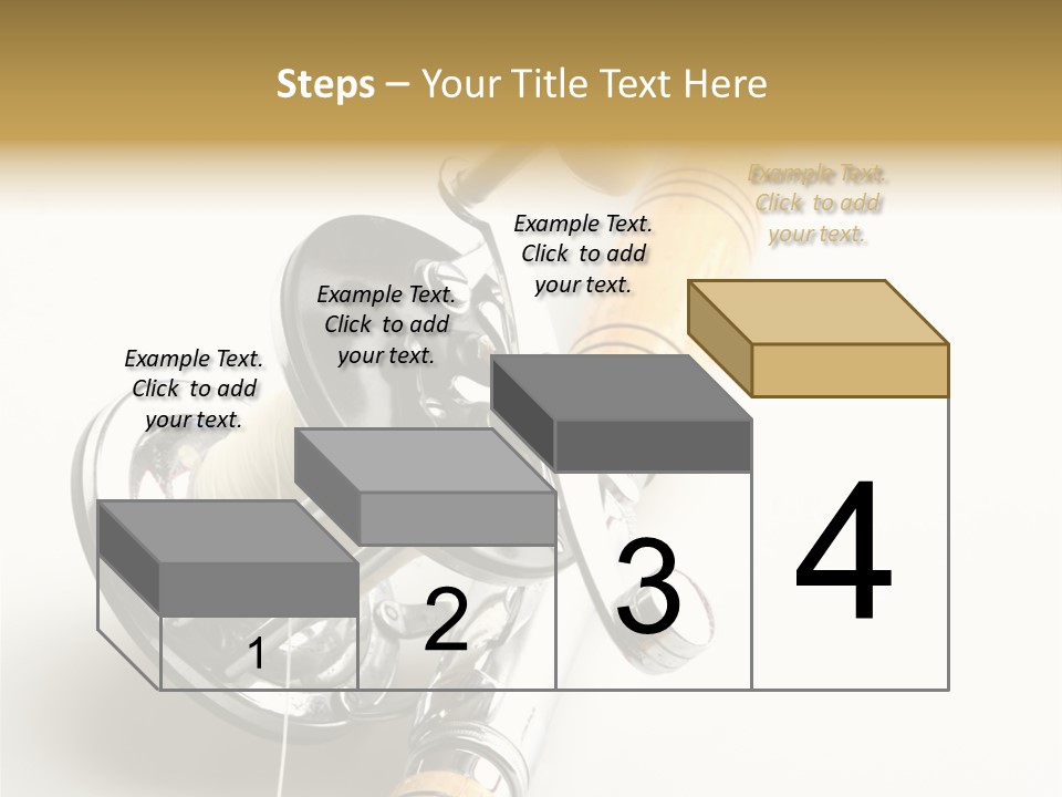 Saltwater Rod And Reel For Fishing Big Water PowerPoint Template