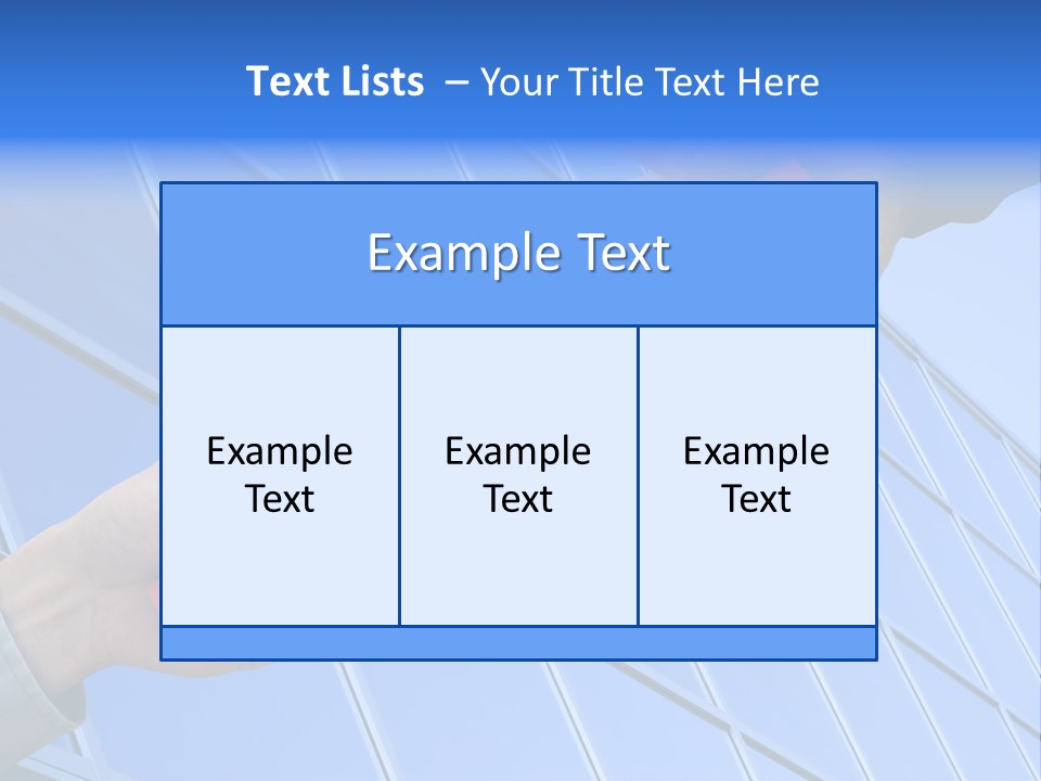 One Businessman Passing A Red Baton To Another Businessman Over Blue Office Building. Symbol Of Teamwork, Helping And Partnership. PowerPoint Template