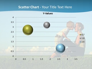 Mother With Son On Sundown Kiss By Nose PowerPoint Template