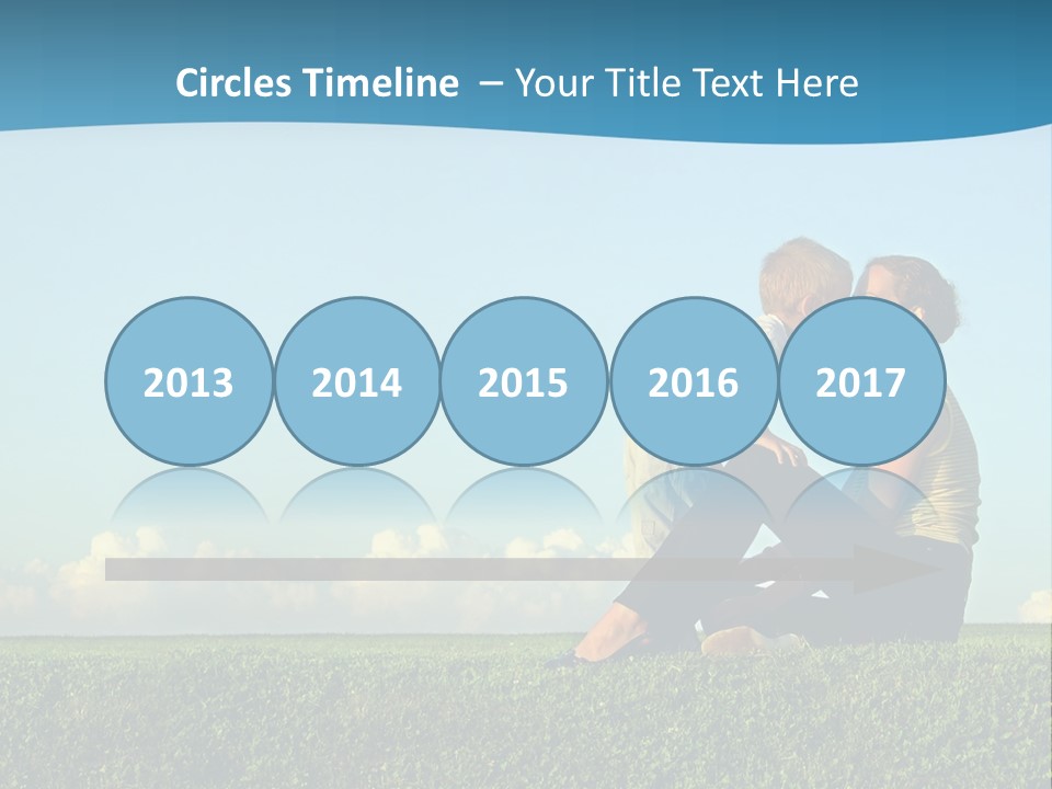 Mother With Son On Sundown Kiss By Nose PowerPoint Template